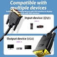 thumbnail image 2 of Cable adaptador shamjiam chapado en oro para proyector portátil 1000 mm x 25 mm x 12 mm, 2 of 9