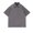 Dark Gray, variant on WREESH Men's Oversized Henley T-Shirt - Loose Fit Short Sleeve Solid Top, Drop Shoulder Design for Street Style & Layering