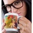 thumbnail image 2 of 3drose, Photograph of Fall Leaves in a Rainbow of Colors., 15oz Mug, 2 of 6