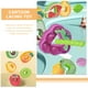 thumbnail image 5 of 1 Juego de bloques de frutas, juguete para enhebrar, cuentas con cordones, juguete para niños pequeños, juguete divertido con cordones de frutas, 5 of 5