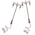 thumbnail image 5 of Miniature Yard Light Models for Sand Table Scene Layout Decoration 2pcs Small Stainless Steel, 5 of 5