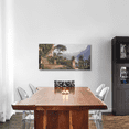 thumbnail image 3 of Global Gallery's 'Lodge on Lake Como' by Carl Frederic Aagard Stretched Canvas Wall Art, 3 of 4