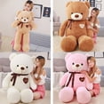 thumbnail image 1 of 1pc Huge Size 200cm America Giant Teddy Bear Plush Toys Soft Teddy Bear Skin Popular Birthday Valentine Gifts For Girls Kids zhangmengya LED, 1 of 2