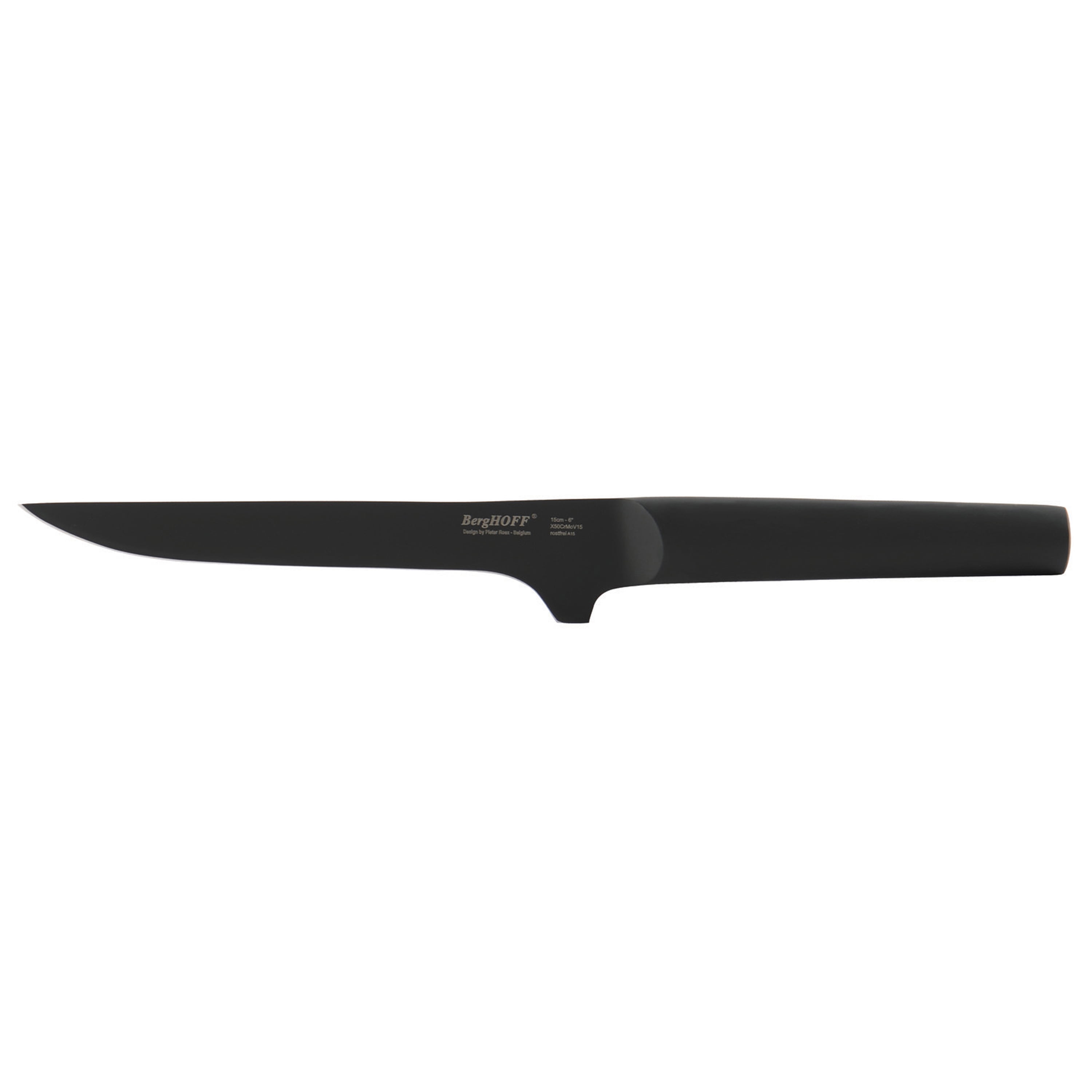 BergHOFF Ron 2pc Chef and Boning Knife Set, Black
