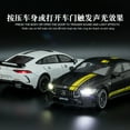 thumbnail image 4 of 1:24 Mercedes-Benz AMG GT63 Diecast Alloy Car Model Metal Toy With Sound Light Pull Back For Kid Children Collection A478 White No box, 4 of 5