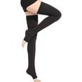 thumbnail image 1 of HAHDAXIA Thigh High Compression Stockings Women Men, 30-40 mmHg, Open Toe, 1 of 7