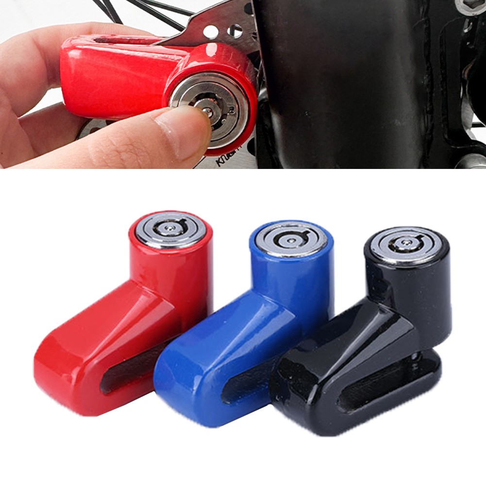 Mountain Bike Anti-Theft Lock Bike Disc Brake Wheel Lock With Lock Frame For Motorcycle Scooter BicycleAccessories