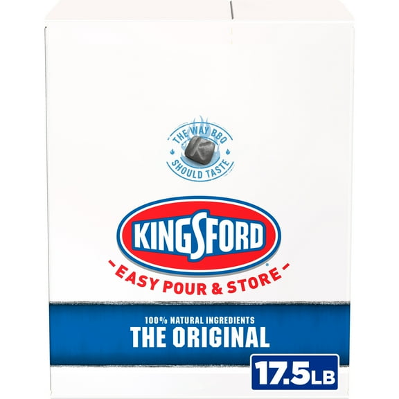 Kingsford Easy Pour and Store The Original Charcoal Briquettes, 17.5 lbs