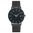 thumbnail image 1 of Jewelry On Clearance Sleek Fashion With Mesh Band Dial Men'S Quartz Watch Gift Watch Multicolor, 1 of 1