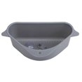 thumbnail image 3 of Paquete de 2 cestas para fregadero, filtro triangular para fregadero de cocina, cesta de colador para fregadero de cocina de esquina, estante de drenaje multifuncional para recogedor de alim, 3 of 5