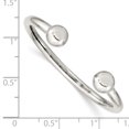 thumbnail image 3 of 925 Sterling Silver Baby Cuff Bangle Bracelet, 3 of 8