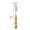 C, variant on Yaoyar Bamboo Silverware Set Stainless Steel Tableware Set Natural Utensil Flatware Kit Spoon Fork Knives Bamboo Handle Cutlery for Kitchen Wedding Home Restaurant Party