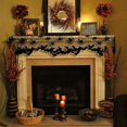thumbnail image 3 of Halloween Lace Halloween Decorations Lampshade Cover Halloween Decor Black Spider Web Halloween Lace for Halloween Lamp Holiday Party Decorations (60i, 3 of 4