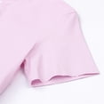 thumbnail image 4 of Honganda Men Short Sleeve Shirts Solid Band Collar Button Summer T-shirt, 4 of 5