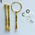 thumbnail image 2 of Flmtop 3 Tier Round Cupcake Cake Plate Stand Handle Fitting Wedding Party Stand, 2 of 10