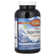 Carlson Norwegian Super Omega-3 Gems®, 180 Soft Gels