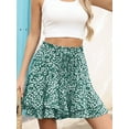 thumbnail image 3 of Cueply Flowy Shorts for Women Mini Tennis Skirt Ruffle Tiered Skorts Running Workout Sports Shorts, 3 of 6