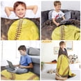 thumbnail image 6 of Softball Blanket Softball Gift for Teens, Flannel Soft Warm Plush Sport Throw Blanket for Girls Boys Kids Teen Softball Lovers All Season Couch Sofa Bed Living Room Home Decor(30"x40"), 6 of 7