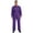 Purple, variant on Men's Work Overalls Mechanic Uniform Workshop Auto Workwear Wear Resistant Coverall Jumpsuit Hot Pink M