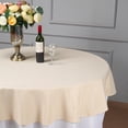 thumbnail image 2 of BalsaCircle 10 Pieces 70" Beige Round Polyester Tablecloths Fabric Table Cover Linens, 2 of 5