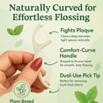 thumbnail image 3 of Dental Floss Picks (220 Count) with Travel Case – Thin Single Thread Tooth Flossers, Shred-Resistant Smooth Glide for Plaque Removal, Gentle on Gums | Adults & Kids, 3 of 13
