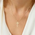 thumbnail image 5 of TINGN 14K Gold Filled Cross Pendant Necklaces for Women, 5 of 5