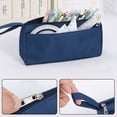 thumbnail image 4 of Large Capacity Pencil Case Pouch with Zipper,Double-Layer Pencil Bag with Portable Handle,Stationery Case,Office Large Storage Simple Stationery Bag Pouch Holder Box Organizer, 4 of 6
