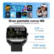 thumbnail image 2 of Reloj Inteligente Cnbro H35 Para Hombres Y Mujeres, Reloj Inteligente smartwatch Hd Pantalla Curvada 2.01'' Bluetooth Llamada Rastreador De Sueño Y Fitness, Resistente Al Agua (negro), 2 of 8