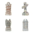 thumbnail image 6 of wirlsweal Halloween Foam Tombstone RIP Horror Multi-styles Spooky Realistic Scene Layout Prank Props Ghost Festival Yard Decor Graveyard Tombstone Party Supplies, 6 of 10
