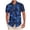 Shirt - A05 Navy, variant on Maqroz Men's Floral Print Hawaiian Shirt Plus Size Short Sleeve Button Down Casual Beach Shirts Tropical Summer Vacation Holiday Tops with Pocket