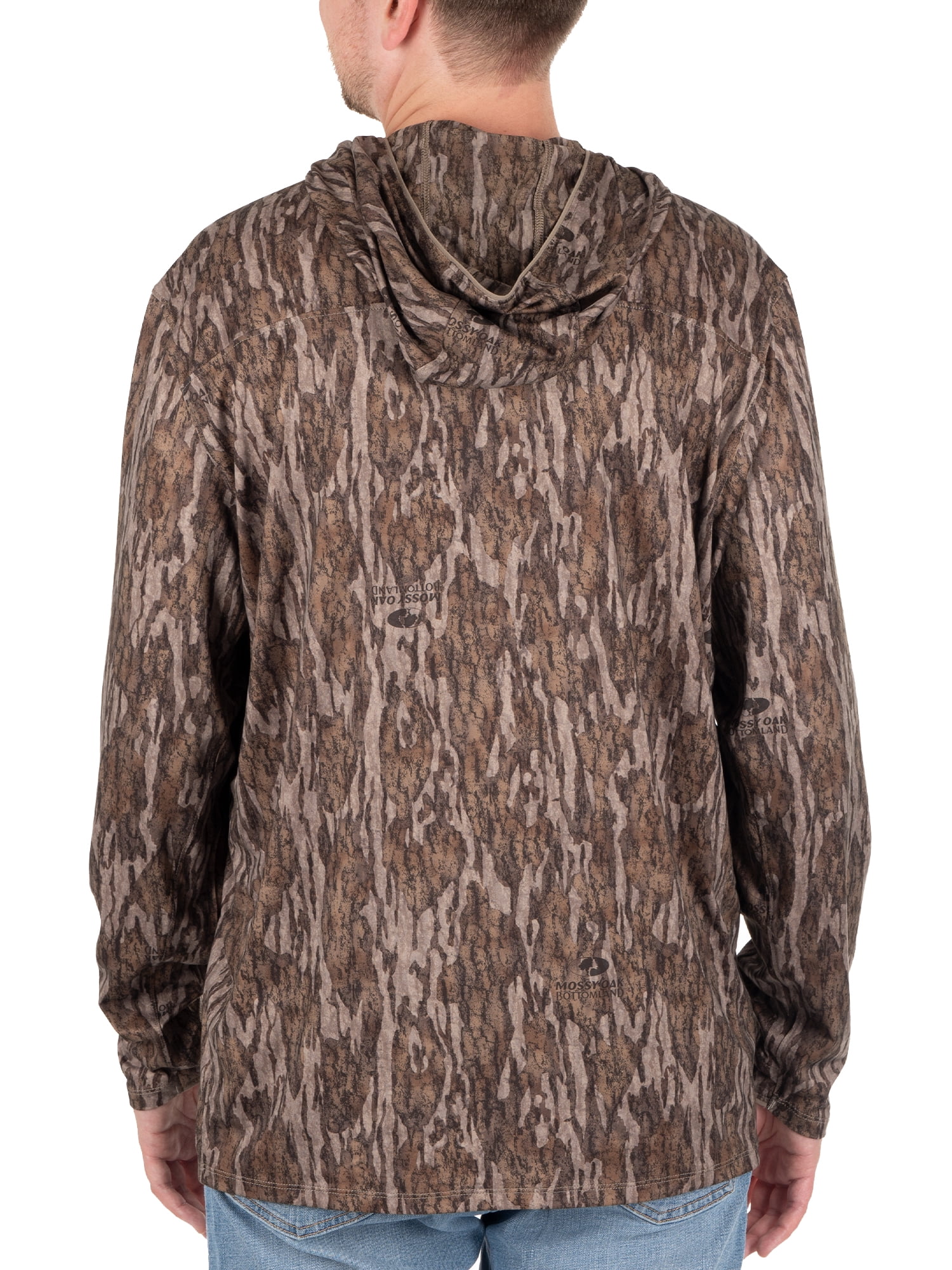 Mossy Oak Men's Long Sleeve Performance Hunting Hoodie, 3XL