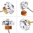 thumbnail image 1 of Faro de LED para motocicleta lente de proyector LED Luz de ojos de ángel para motocicleta Lámpara de cabeza de ojo de doble ángel Tipo de ciclo ANGGREK Otros, 1 of 8