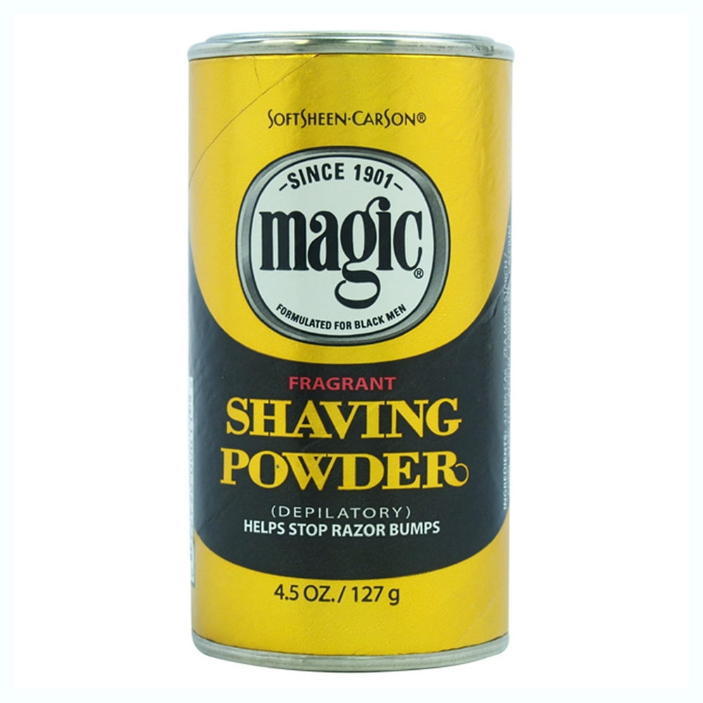 Magic Shaving Powder, Gold Fragrant by Soft Sheen Carson for Men 4.5