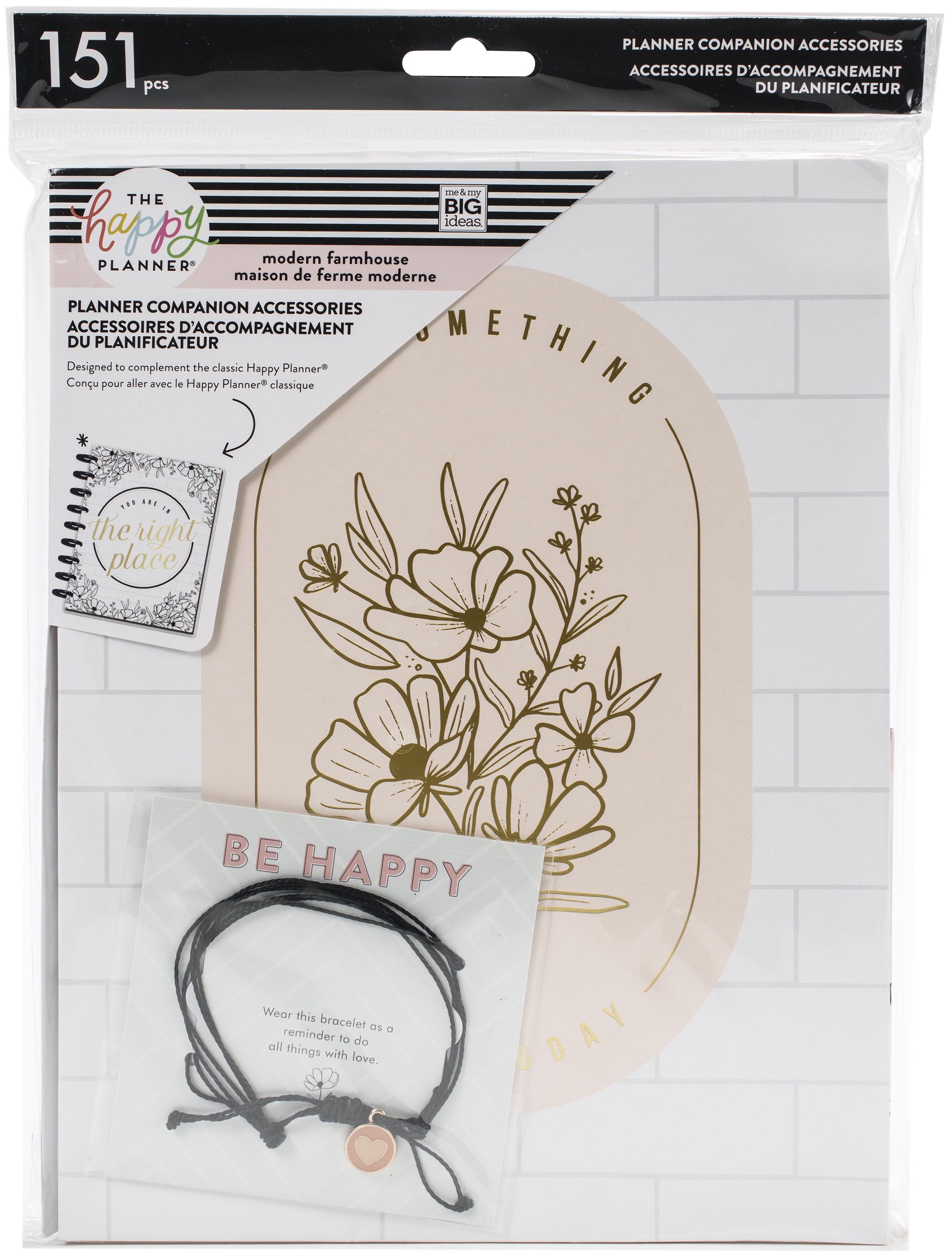 The Happy Planner Companion Accessories 151 PC Bracelet Modern Farmhouse Gifts for sale online