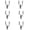 Classic, variant on 6Pieces Aluminium Alloy Plant Support Poles Reusable Tree Stakes Suitable for Orchards and Garden Use for Tree Stability