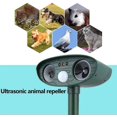 thumbnail image 4 of Repelente de animales Solar ultrasónico Led intermitente para uso en exteriores para zorro, rata, pájaro, ardilla, susto para jardín, patio, granja de campo, 4 of 5