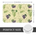 thumbnail image 2 of Vsdgher Green And Purple Grapes Flannel Anti-Slip Floor Mat Comfort Mat Outdoor Rug, Indoor Outdoor Rugs for Home, Office, Laundry 16''x24''in, 2 of 7