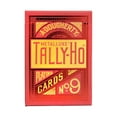 thumbnail image 2 of Tally-Ho MetalLuxe Red Premium Playing Cards, Poker Size Standard Index, 2 of 6