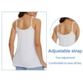thumbnail image 5 of MISS COCOLI Camisole with Built in Bra for Women Plus Size Casual Loose Tank Tops Sleeveless Shirts Flowy Adjustable Strap, 5 of 6