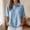 Light Blue, variant on MAIHAN Women Polo Shirt Summer Tops 2026 Spring Trendy Casual Solid Color Flowy Tops Summer T Shirt Funny Tshirts Shirts for Women