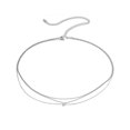 thumbnail image 2 of Cinturón de cintura para mujer, elegante, para jeans y pantalones, decoración para fiestas, ajustable. Blanco, 2 of 9