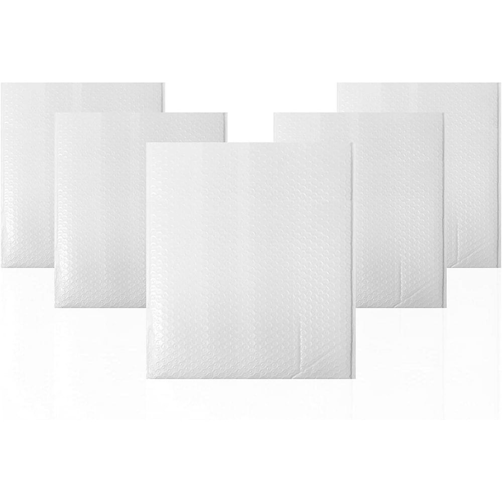 AMZ Supply White Poly bubble Mailers 8.5 x 11 Padded Envelopes 8 1/2 x