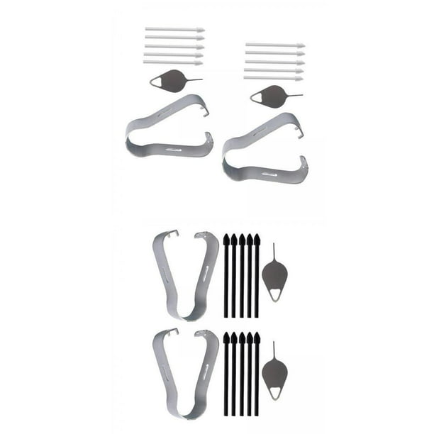 Consejos de reemplazo,Reemplazos Puntas Stylus Pen Nibs Piezas,Puntas Pinzas de extracción de puntas Kits de clavijas de expulsión,Touch Stylus Pen Nibs Reemplazo de accesorios,Reparación de
