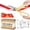 Gold / Red, variant on Crutello Ribbon Cutting Ceremony Kit 20" Giant Scissor Ribbons For Crafts, Sharp, Gold Handled Durable XL Giant Scissors, and 30 Feet of Oversized 4" Wide White Ribbon