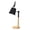 Black, variant on Btomtd Wooden Adjustable Pole Desk Lamp, Antler Table Lamp for Home Office and Bedside, Compact Reading Light for Student Room, Black