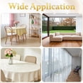thumbnail image 6 of Uxcell 24Pcs Curtain Weights, 16 x 38 x 5mm 17g Iron Drapery Weights for Curtains Bottom Tablecloth Flags, Window Curtain Pendant for Living Room, Home, Office, Hotel, White, 6 of 6