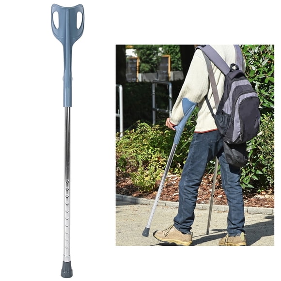 Scalable Elbow Forearm Crutch, Forearm Crutch, Home For Elderly Outdoor  Adjustable Height