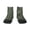 1 Black, variant on Jungle Green Camo USA Flag Pattern Quarter Crew Socks,Toe Seamed Ankle Socks,Cotton Cushioned Breathable Athletic Crew Sports Socks