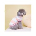 thumbnail image 2 of Pet Clothing Dog Clothes Autumn And Winter New Teddy Cat Pet Biped Clothing With Pull Ring White Bear Velvet Clothes, 2 of 4
