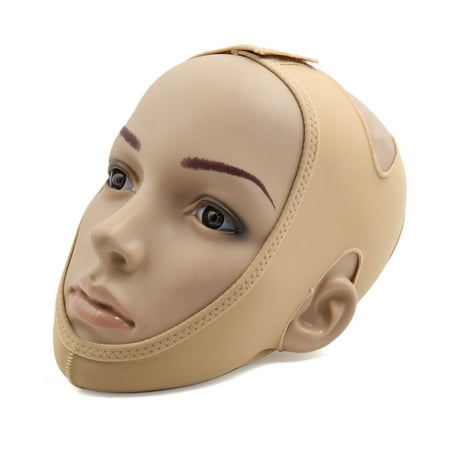 Shaping Facial Lift - Skin Color XL Size Spandex Elastic Facial Strap Shaper Cheek Lift Shaping Band
